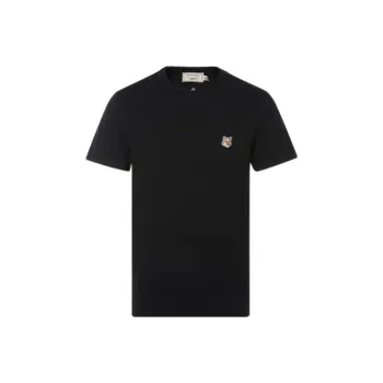 Maison Kitsune Bold Fox Head Patch Crewneck T-Shirt