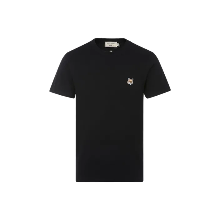 Maison Kitsune Bold Fox Head Patch Crewneck T-Shirt-3