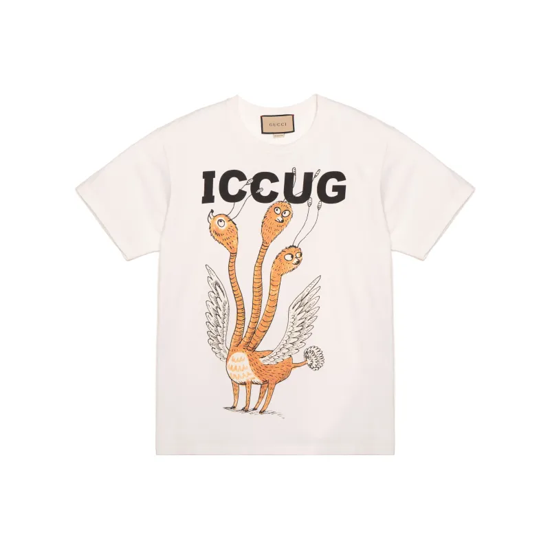 GUCCI T Shirts Men Beige-0