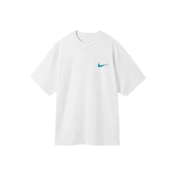Nike Drop Shoulder Sleeve T-Shirt Unisex White
