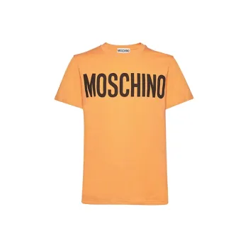MOSCHINO T-Shirts Men Orange
