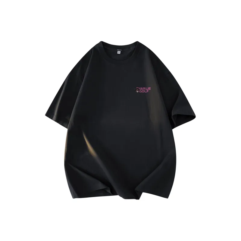CHARLIE GOLF T Shirt Unisex Black-1