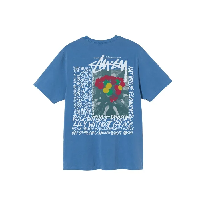 Stussy Camelias Pigment Dyed Tee-12