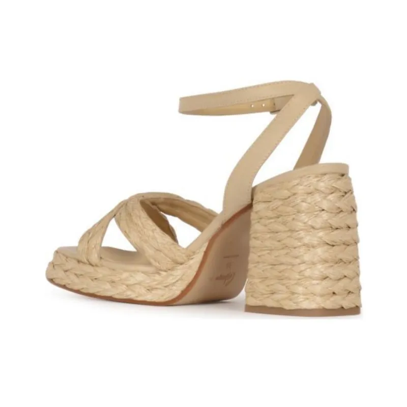 Castañer One Strap Sandals Women's Beige-1