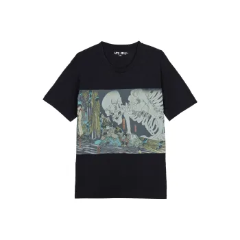 UNIQLO T-Shirts Unisex Black