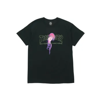Thrasher T Shirt US Version Unisex Black