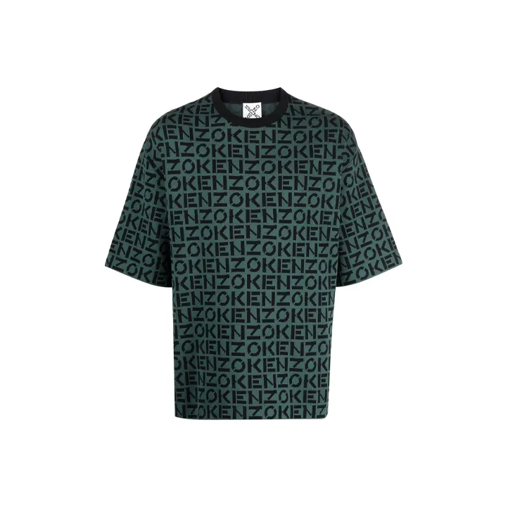 KENZO T Shirts Men Green-0