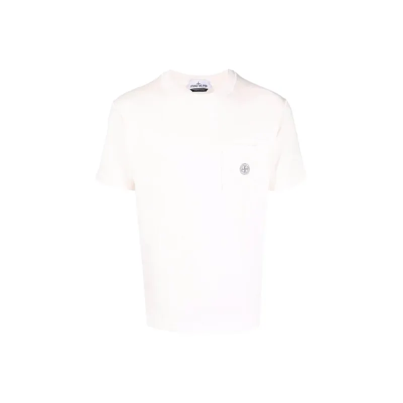 STONE ISLAND T Shirts Men Light Pink-0