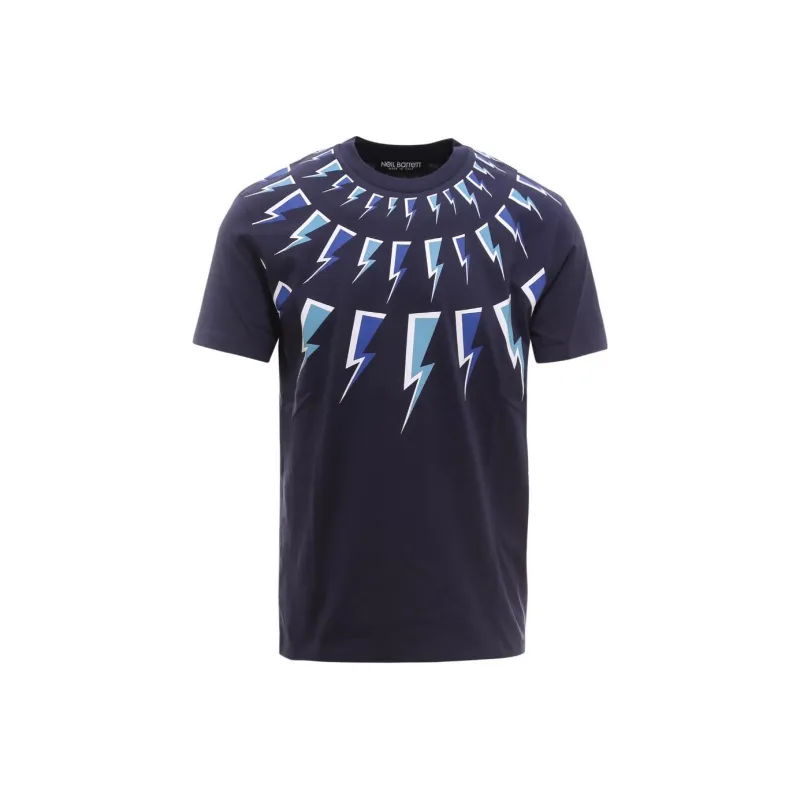 Neil Barrett T Shirts Men Blue-0