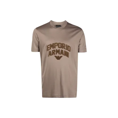 EMPORIO ARMANI T-Shirt Men's Light Brown