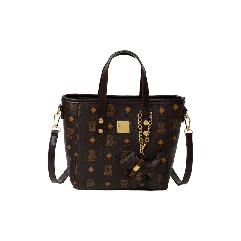 Meow In The Grass PU Handbag Regular Women's Multicolor-15