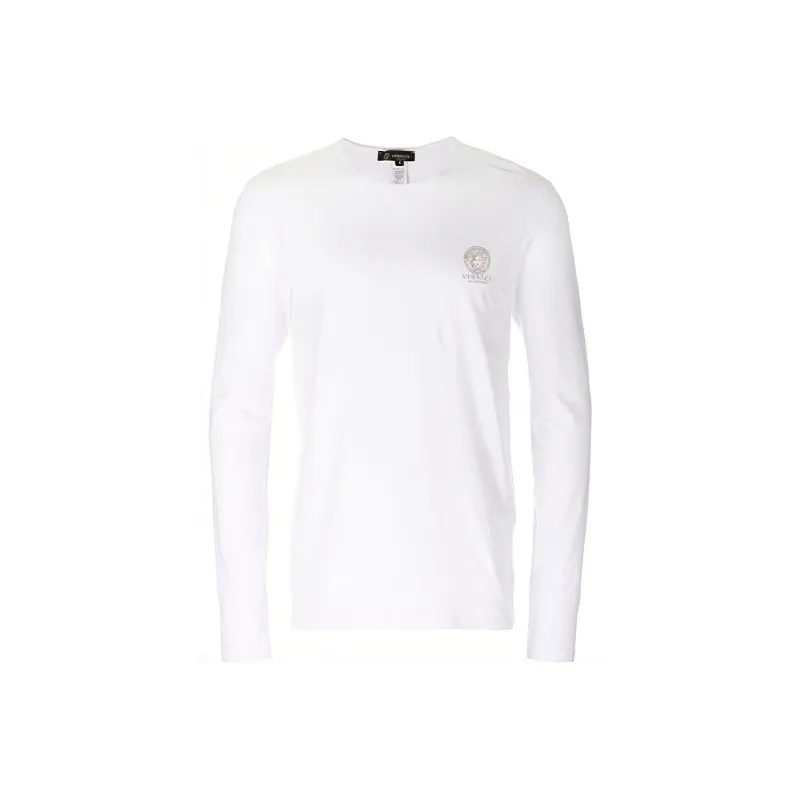 VERSACE Long Sleeved Crewneck T Shirt-0
