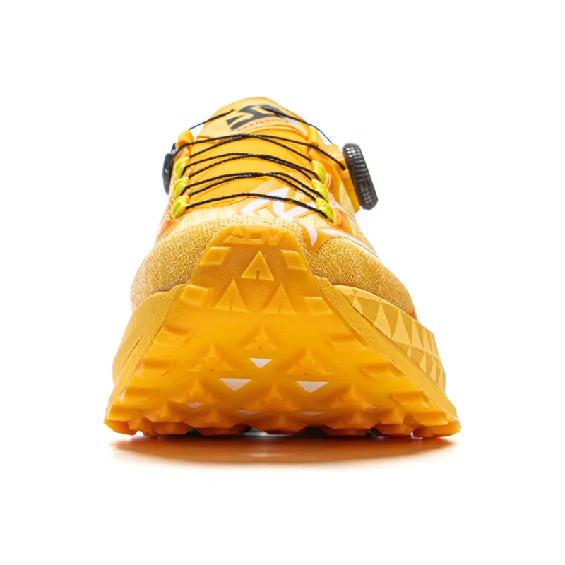LiNing Anti Slip Wear Resistant Low Top Trail Running Shoes Men's Yellow-4
