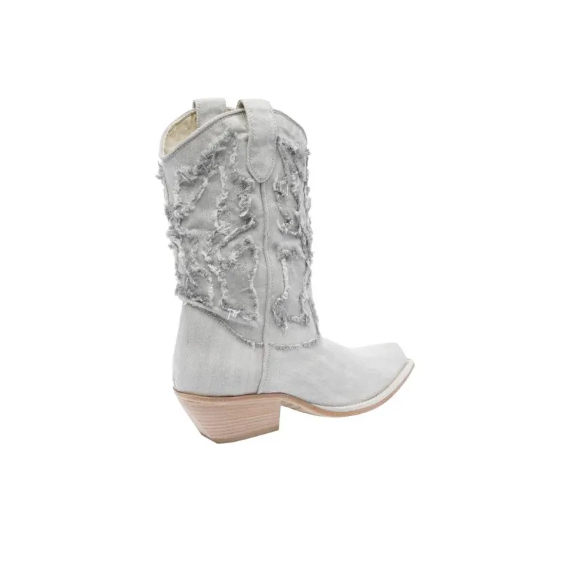 Vic Matie Denim 305 Ankle Boots Women's-3