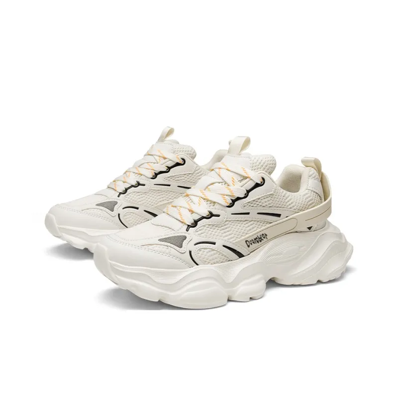 Budding Bear Anti Slip Wear Resistant Breathable Lightweight Height Increasing Low Top Chunky Sneakers Men's Box-30