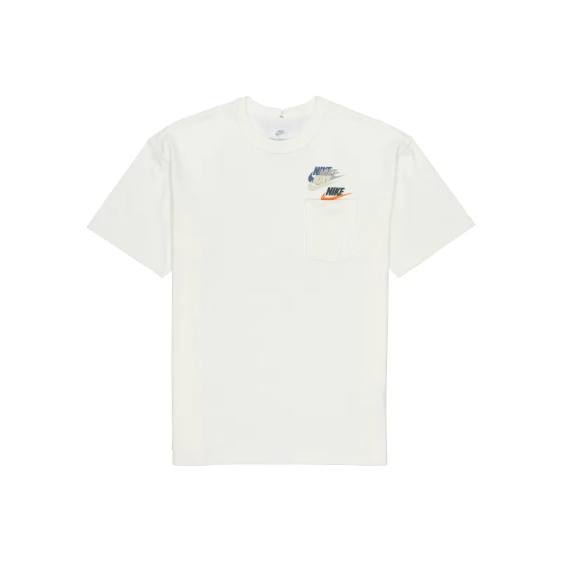 Nike T Shirts Men White-0