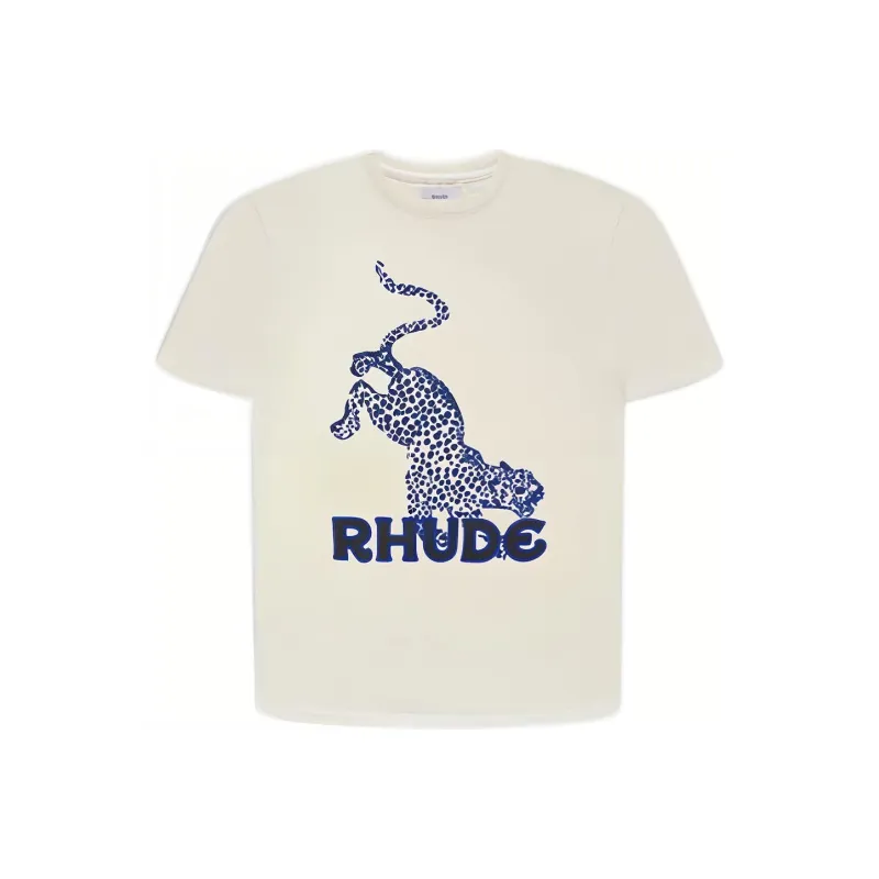 RHUDE Logo print T Shirt-0