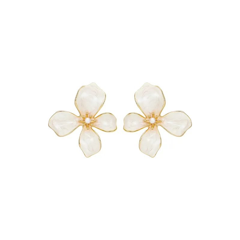 Lady Go S925 Sterling Silver Stud Earrings Women's-1