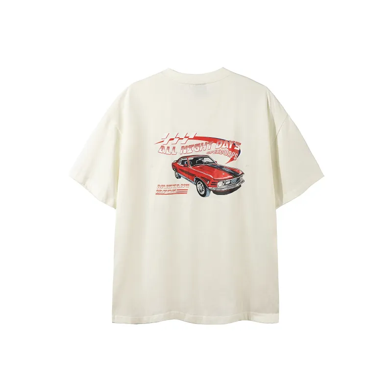 ALL NIGHT DAYS Heavyweight T Shirt Unisex-6