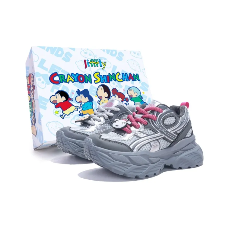 SHINCHAN x Jifffly Abrasion Resistant Breathable Height Increasing Low Top Chunky Sneakers Women's-7