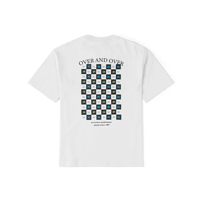 Kappa Checkerboard Collection T Shirts Unisex-12