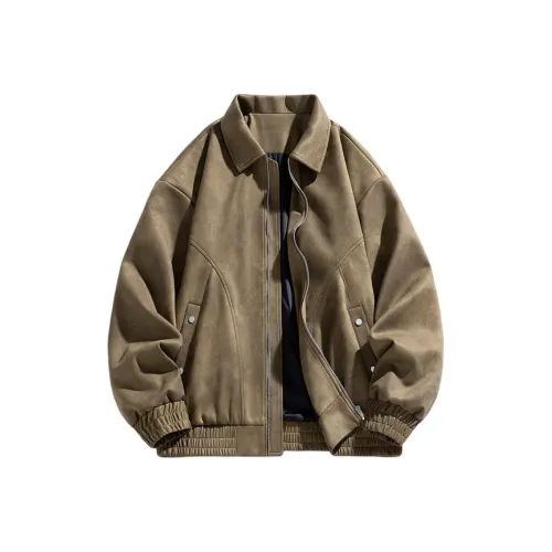 MIIOW Trend Party Series Jackets Coats Unisex Brown