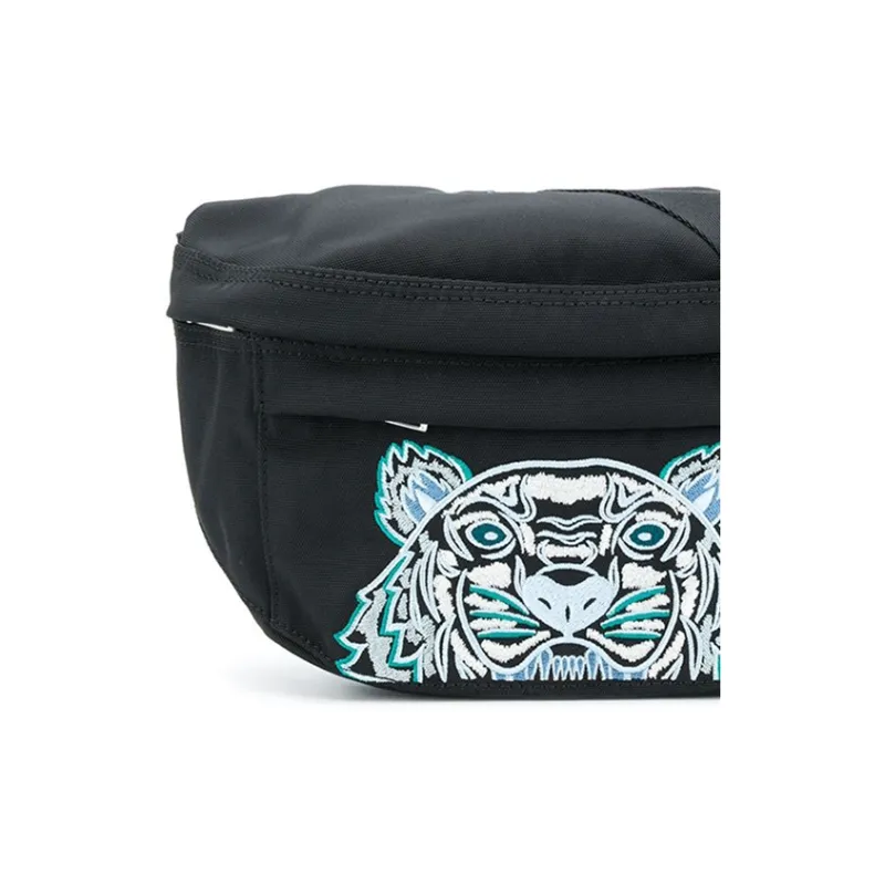 KENZO Polyester Sling Bag Large Size Men's Black-2