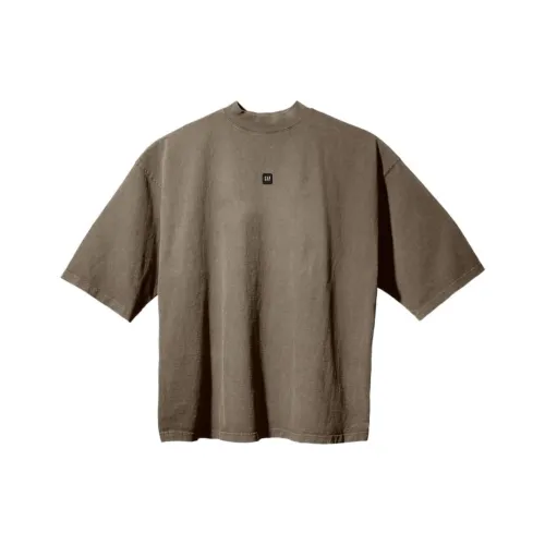 YEEZY Gap Engineered By Balenciaga Logo 3/4 Sleeve T shirt