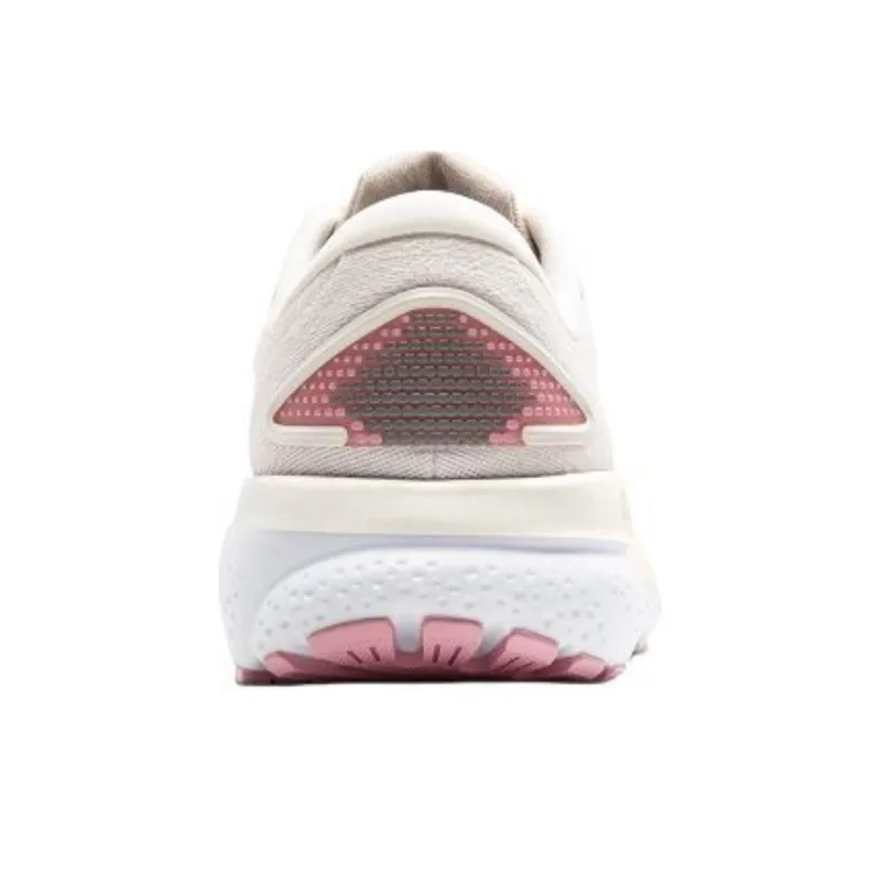 Brooks Ghost 16 Anti Slip Wear Resistant Low Top Casual Running Shoes Women's Beige Pink-2