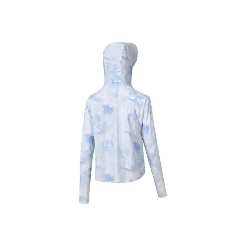 ANTA Sports Life Collection Sun Protection Clothing Women's Light Dusk Blue/All Over Print-1