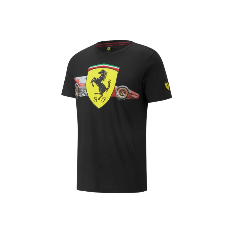 PUMA T Shirts Men Black-0