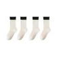 [4 Pack/Light Sports Outfit]4 Pairs (White & Black)