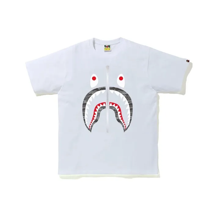 Bape Forest Camo Shark Tee-3