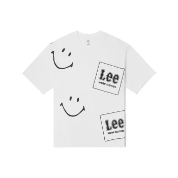 Smiley X Lee T-Shirts Men White