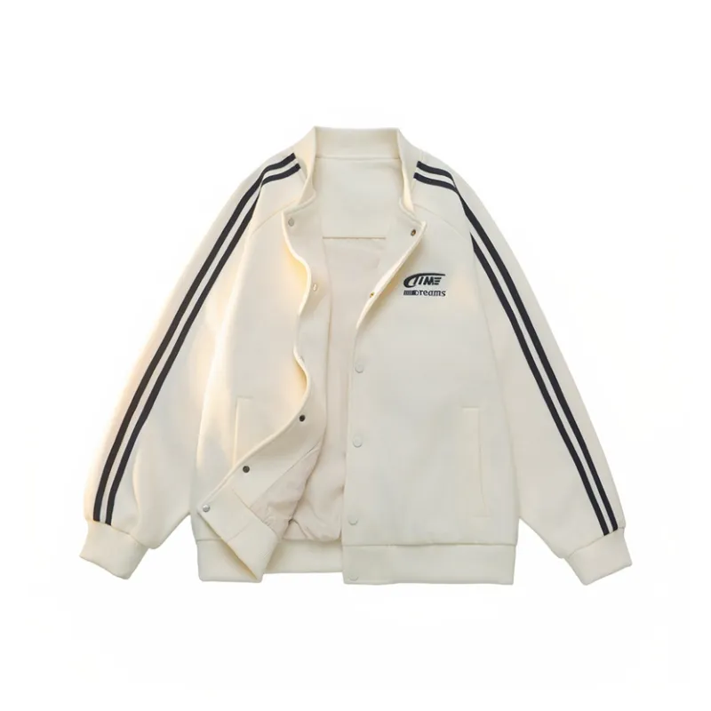 Warrior Huichao Cloud Sail Collection Baseball Jacket Unisex-3