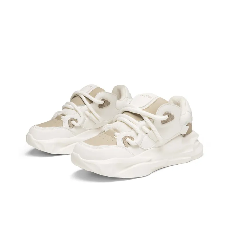 OFFER AITR Anti Slip And Wear Resistant Height Increasing Low Top Chunky Sneakers Men's-2