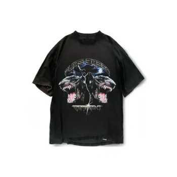 REPRESENT T Shirts Men Vintage Gray