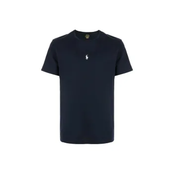 Polo Ralph Lauren Logo Embroidered Crewneck T Shirt