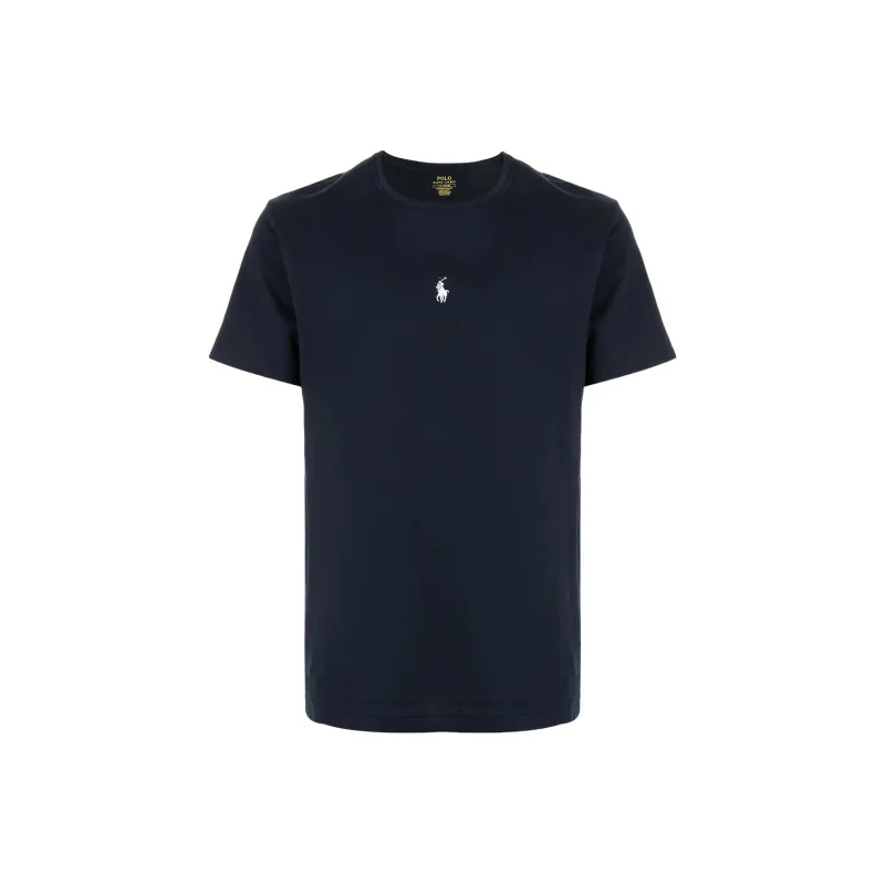 Polo Ralph Lauren Logo Embroidered Crewneck T Shirt-0