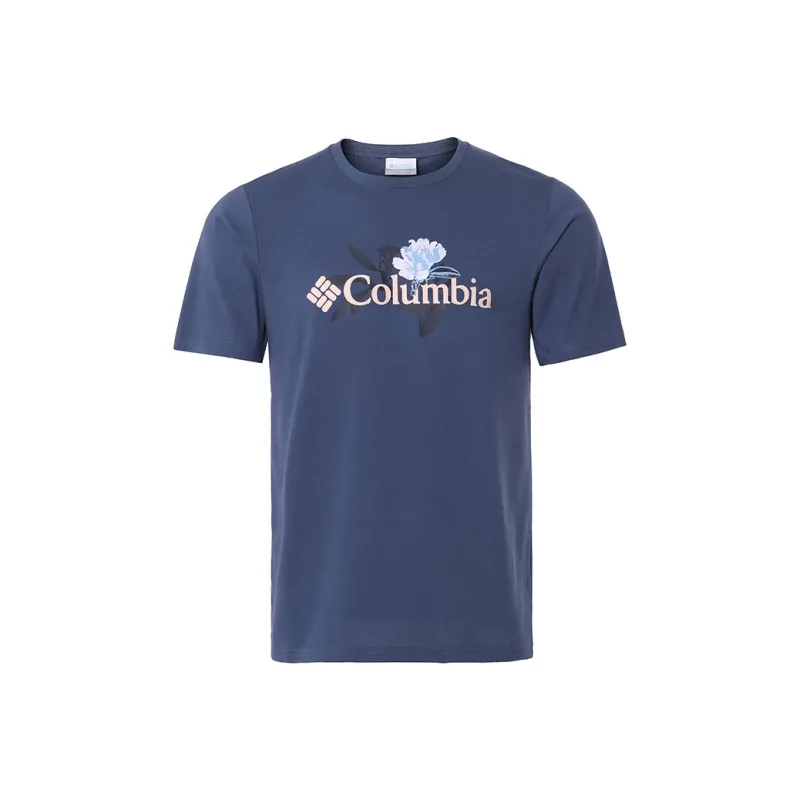 Columbia T Shirts Men Blue-0