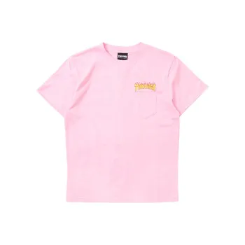 Thrasher T-Shirt Japan Version Unisex Pink