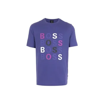 HUGO BOSS SS22 T Shirt Men's Purple