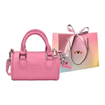 Yalu PU Handbag Regular Women's Black/Silver/Pink/White