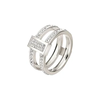 Folli Follie Stainless Steel Rings Women's Silver