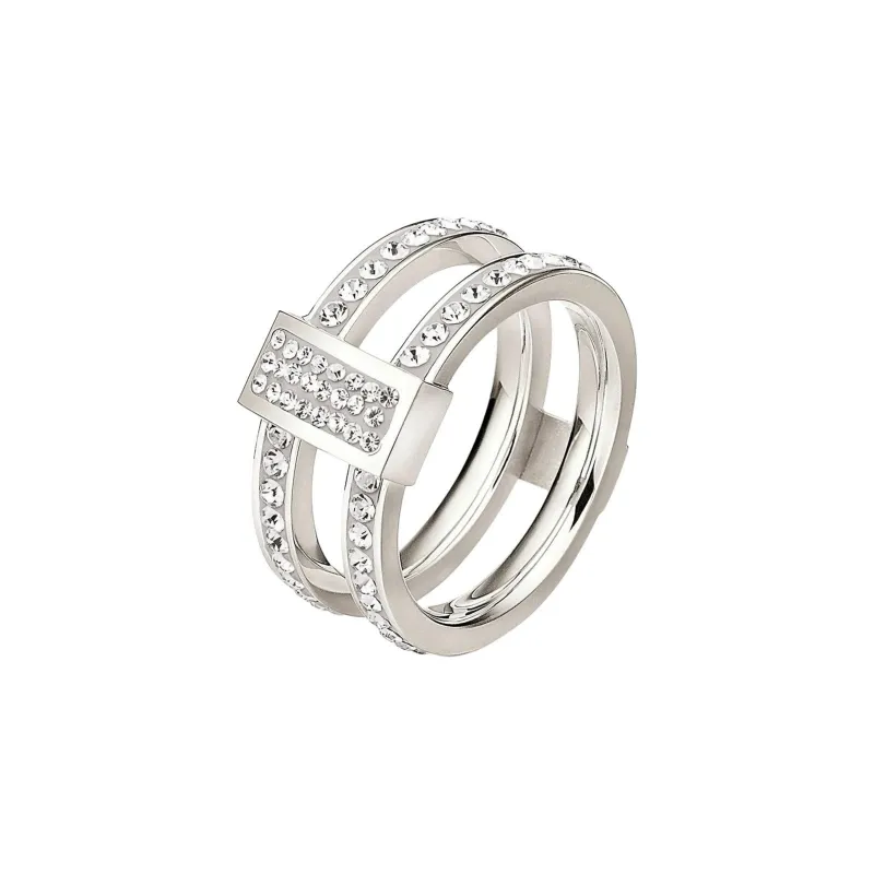 Folli Follie Stainless Steel Rings Women's Silver-0