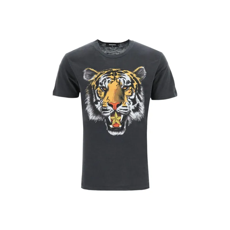 DSQUARED 2 T Shirts Men Black-0