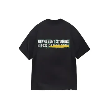 REPRESENT T Shirts Men Black