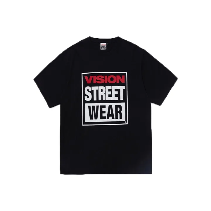 Vision Street Wear T Shirt Unisex Black-0