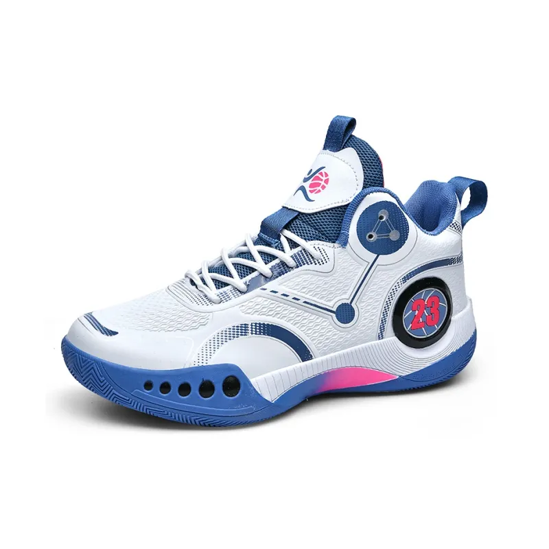SOURCE Shock Absorbers With Slip Resistant And Abrasion Resistant Properties Low Top Basketball Shoes Unisex-6
