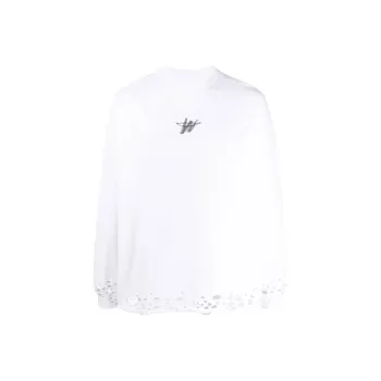 WE11DONE High Neck Wd Logo T Shirt